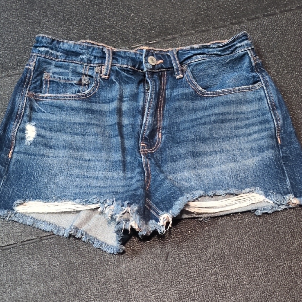 American Eagle Outfitters Dark Blue Jean Shorts